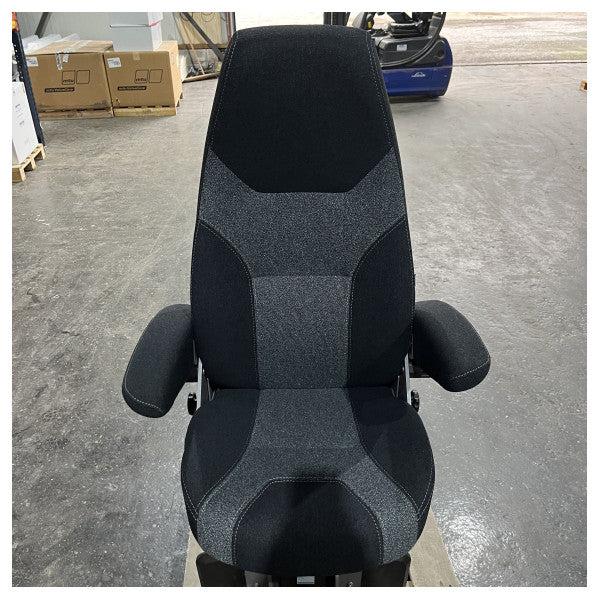 Norsap NS1000 Pilot Seat Black with Fixed Seat Support Fabric