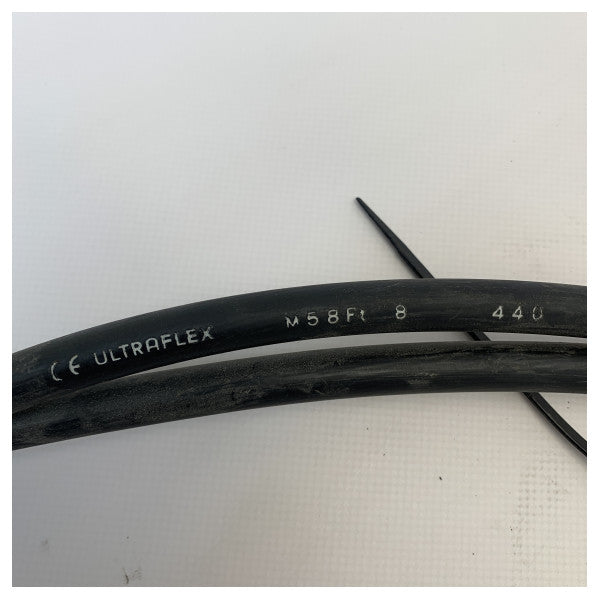 Ultraflex M58 2.44M bådstyringskabel i rustfrit stål - 35858S