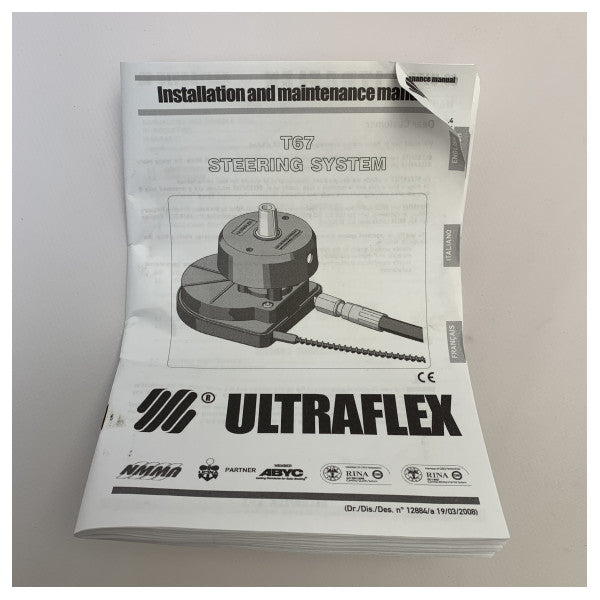 Ultraflex 35809J T67 ръчна система за управление на извънбордови двигатели