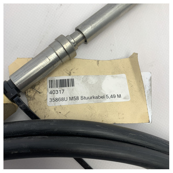 Cable de dirección del motor UltraFlex M58 5.49m - 35868u