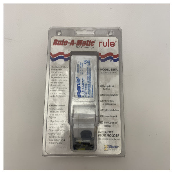 Rule A-Matic bilge switch 14 amp 12/24V - 35FA