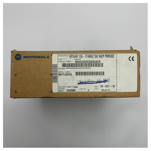 Motorola GP344R UHF потопяем двупосочен ръчен апарат