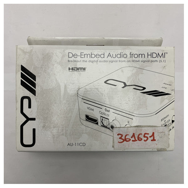 CYP AU-11CD HDMI Audio De-Embedder з об'ємним звуком 5.1