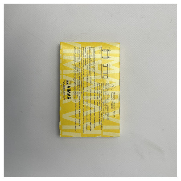 Vimar Eikon Classic 4M Metal Cover Plate Matte Anthracite - Durable Marine-Grade Switch and Socket Faceplate