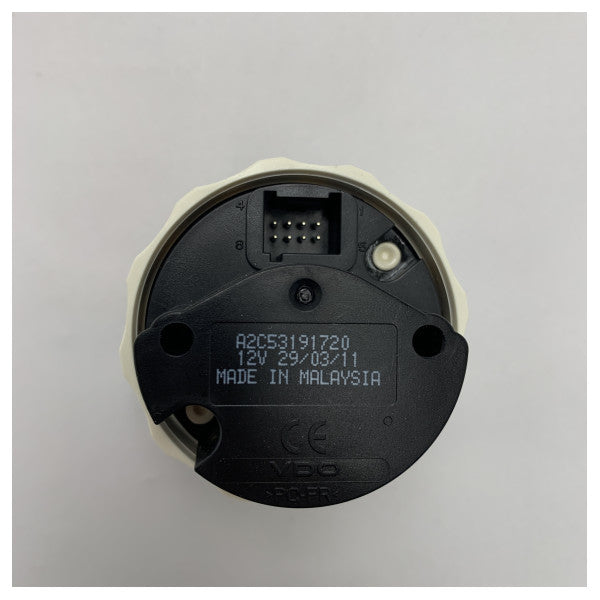 VDO 36553 манометър за температура 12V черен 52 mm - A2C59510320