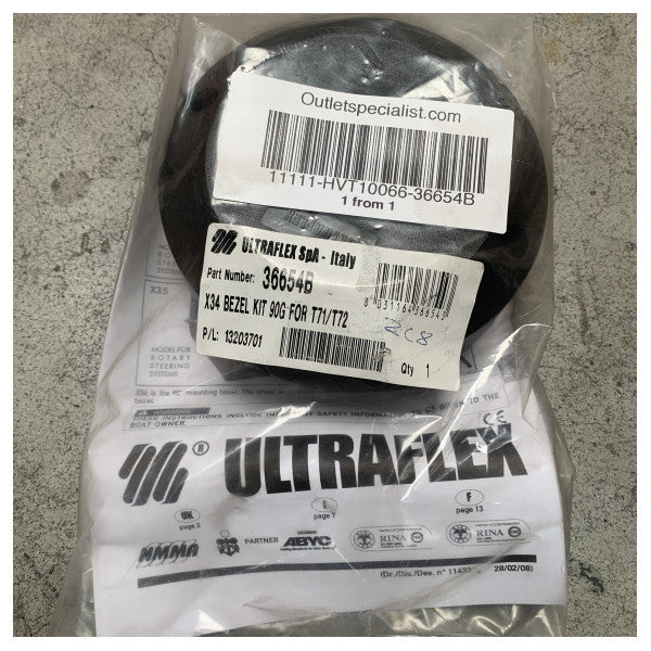 Kit de moldura Ultraflex X34 90G para T71/T72 - 36654B