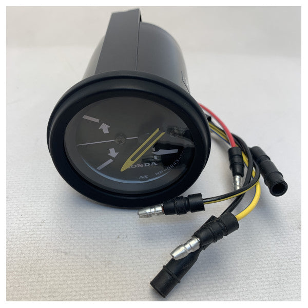 Honda siyah dıştan takma motor trim ölçer 12V - 37260-ZV5-822