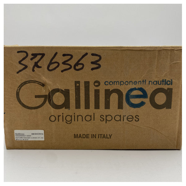 Gallinea medium duty windscreen wiper motor 24V SP32 LL 80 A SC