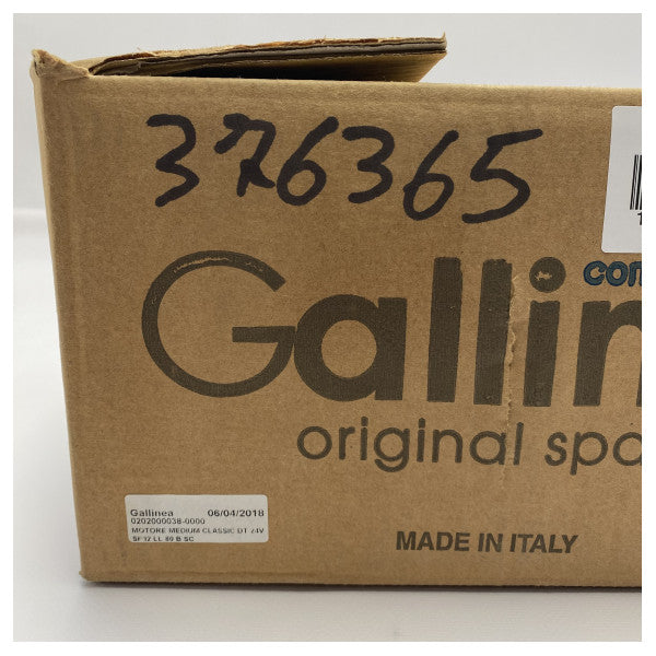 Gallinea medium duty windscreen wiper motor 24V SP32 LL 80 B SC