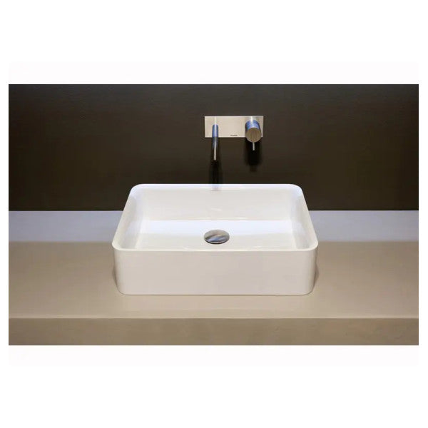 Antonio Lupi Servoretto50 lavabo rettangolare Ceramilux 50 x 38 x 13