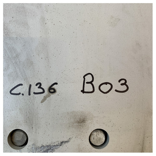 Тежък капак за морски люк 820x820mm Устойчив на корозия метален водонепроницаем панел за достъп за лодки и кораби