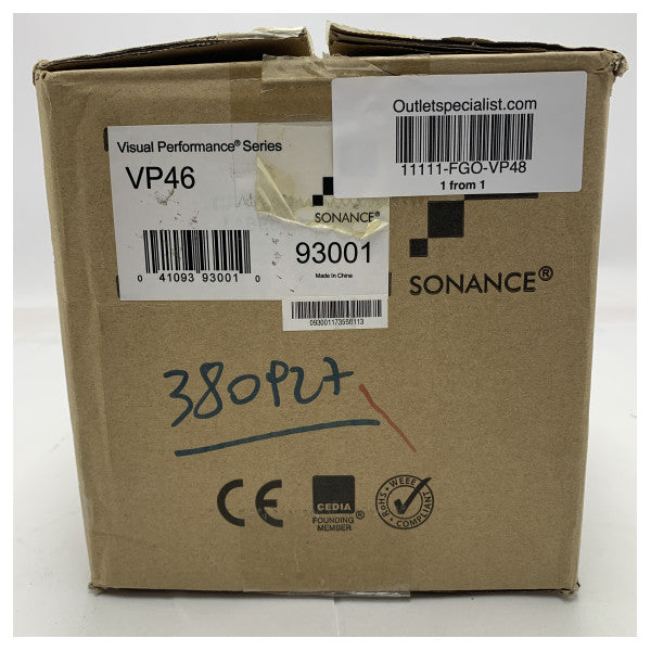 Sonance VP48R CPインウォール・スピーカー - 天井取り付け用高音質オーディオ