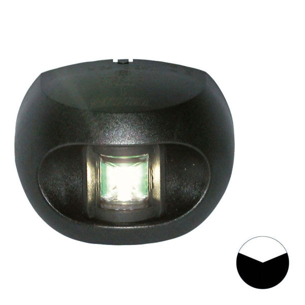 Aqua Signal serie 34 agterste navigationslys LED sort - 3852001000