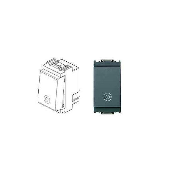 Vimar 16080 IDEA 1P NO 10A общ символ за натискане в сиво - 16080