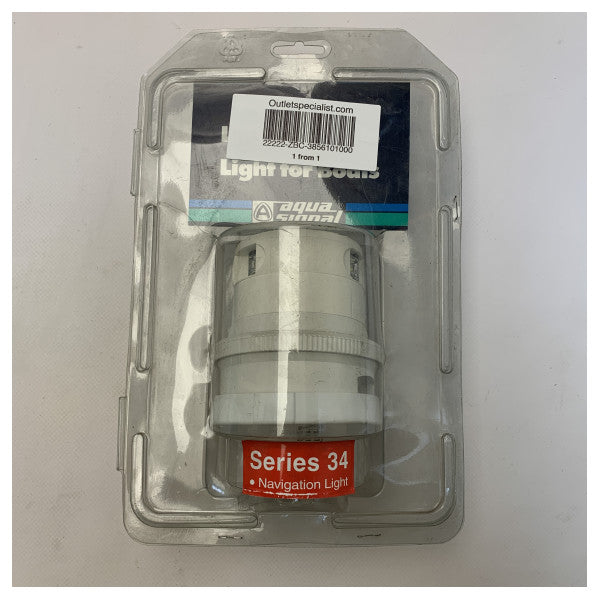 Aqua Signal series 34 3-colour navigation light LED white - 3856101000