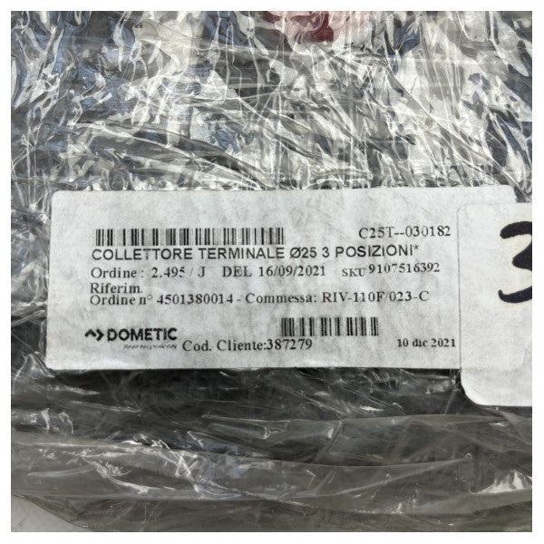 Система за свързване на климатика с 3 позиции и превключватели Dometic - 9107516392