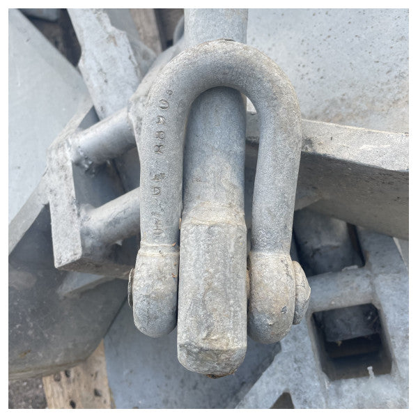 Sanguineti Havuz Çapası 70 KG galvanizli RINA sertifikalı