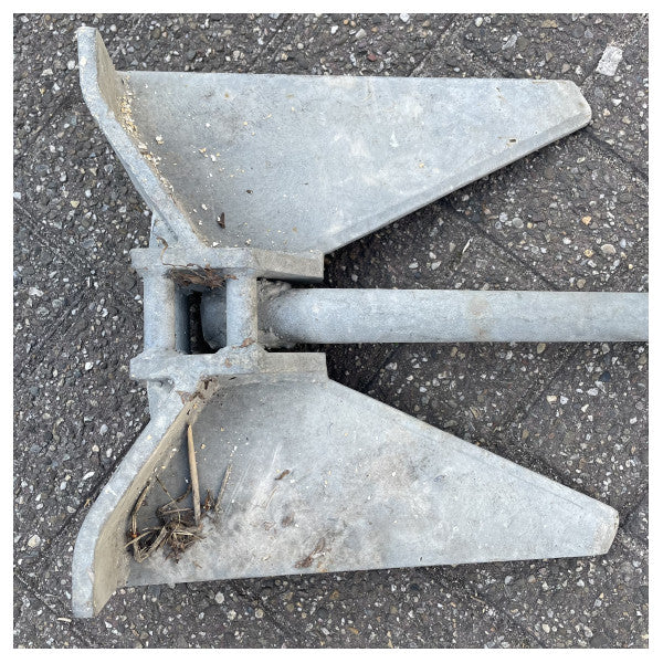 Sanguineti Danforth ancre haute galvanisée 20 KG