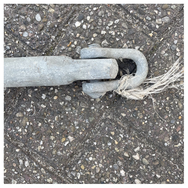 Sanguineti Danforth ancre haute galvanisée 20 KG