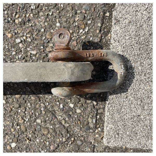 Sanguineti Danforth котва с висока устойчивост поцинкована 35 KG