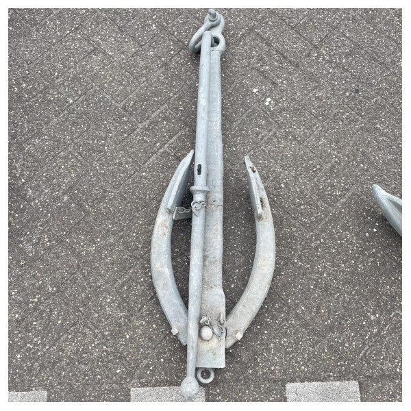Âncora Sanguineti Admiralty 50 KG galvanizada e dobrável
