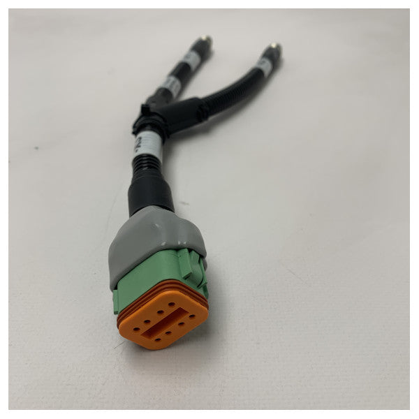 ZF 3323217044 T -Connector Procesor kabel s dvostrukom vezom na limenku -