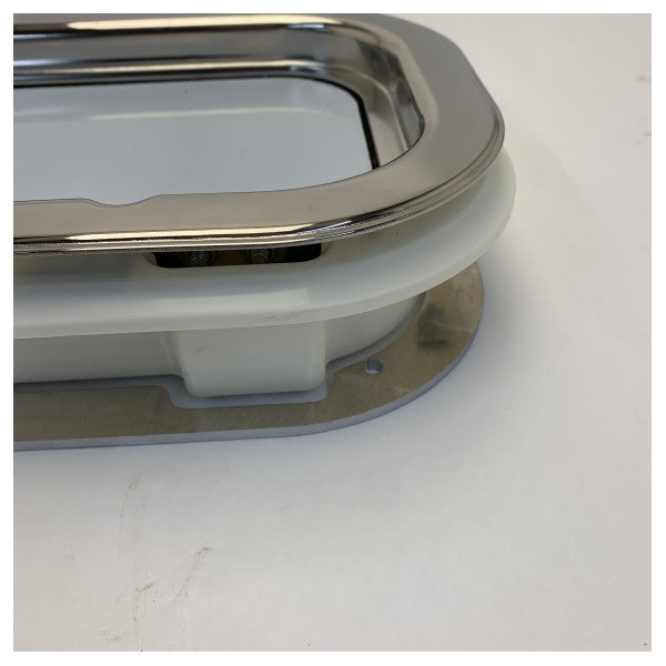 Відкриваюча портсвітка Rutgerson з нержавіючої сталі 402 x 195 x 16 мм - A2320-200OW 