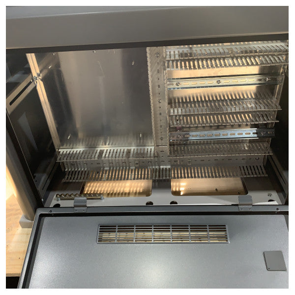 Anthracite Bridge Navigation Console type E dimensions - L136 x W48 x H83 