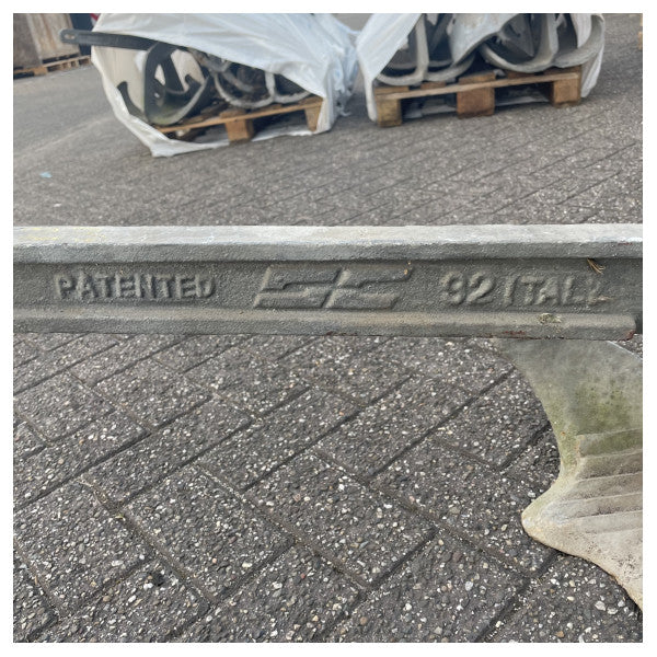 Sanguineti galvanized high hold anchor 50 KG - 3955000