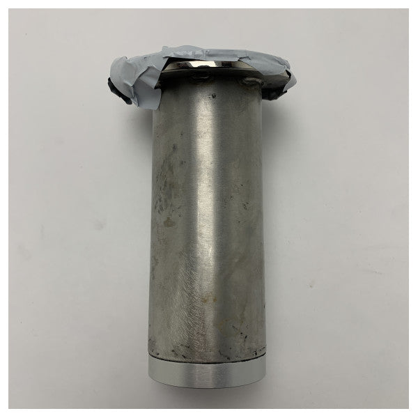 Кронштейн опори для сонцезахисного навісу NEMO з нержавіючої сталі - D=44 L=150 INCL 15 градусів - 599.597