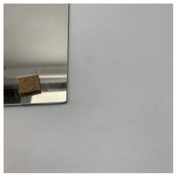 Висококачествено огледало от безопасно стъкло 430x320mm - Издръжливо огледало от кристал с морско качество 