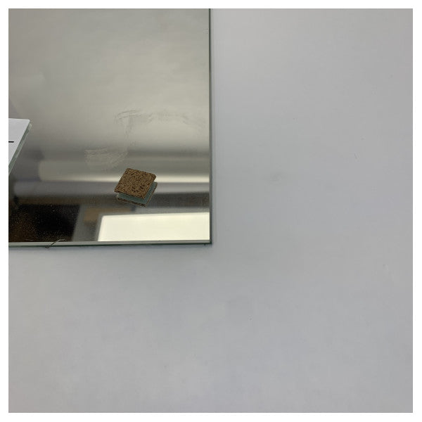 Сребърно морско огледало 500x320 мм - Устойчиво на корозия, 4 мм дебело, за лодки и яхти 