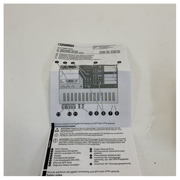 Router MTU X00E50210784 do złącza kabla miedzianego 