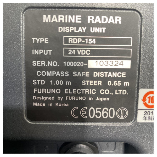 Furuno RDP154 X-Band radar display unit
