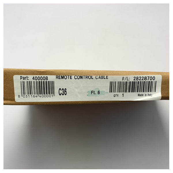 Кабел за управление на двигателя Ultraflex C36 - 40008B