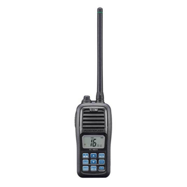 Icom M24 IC-M23 waterproof VHF | marifoon floating handheld (let op:zonder batterij)