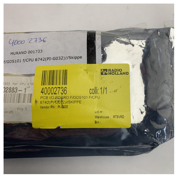 Плата вводу-виводу ехолота Skipper для морського глибинного зондування PI-G032