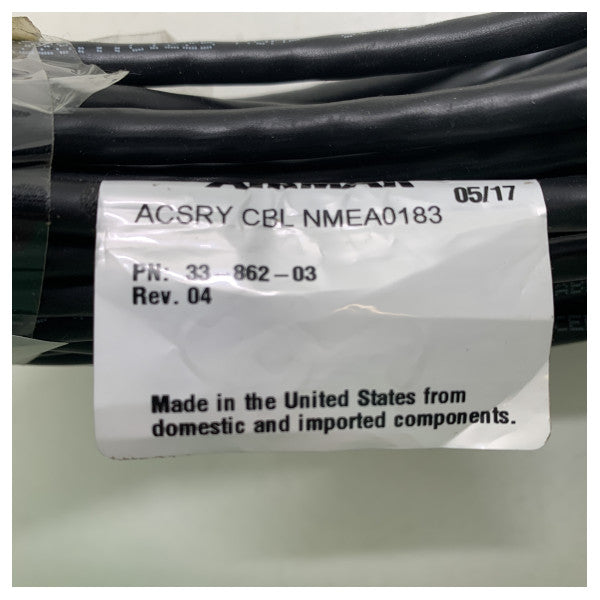 Airmar NMEA0183 data cable for PB150 25M - 33-862-03