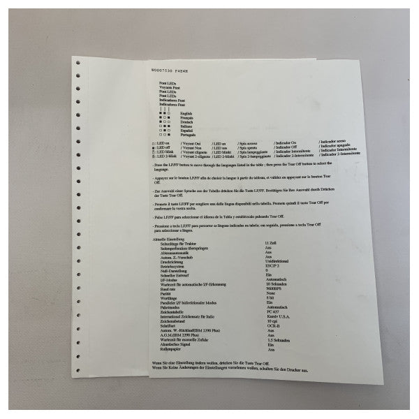 Skipper Epson LQ-300+II matrix printer