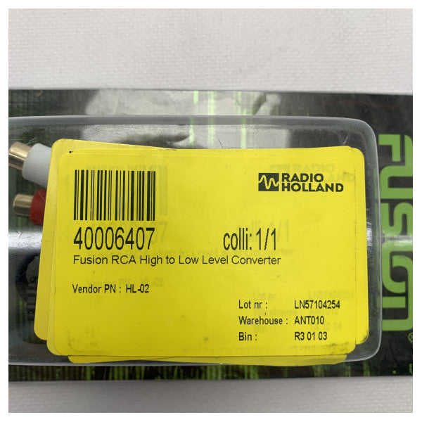 Fusion RCA high to low level converter HL-02