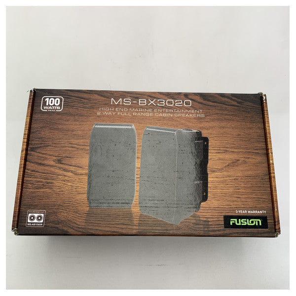 Fusion MS-BX3020 diffusori da cabina di fascia alta neri da 3 pollici