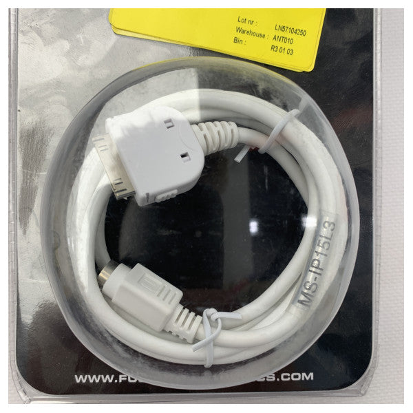 Fusion iPod | IPhone -kabel for RA50 - MS -IP15L3