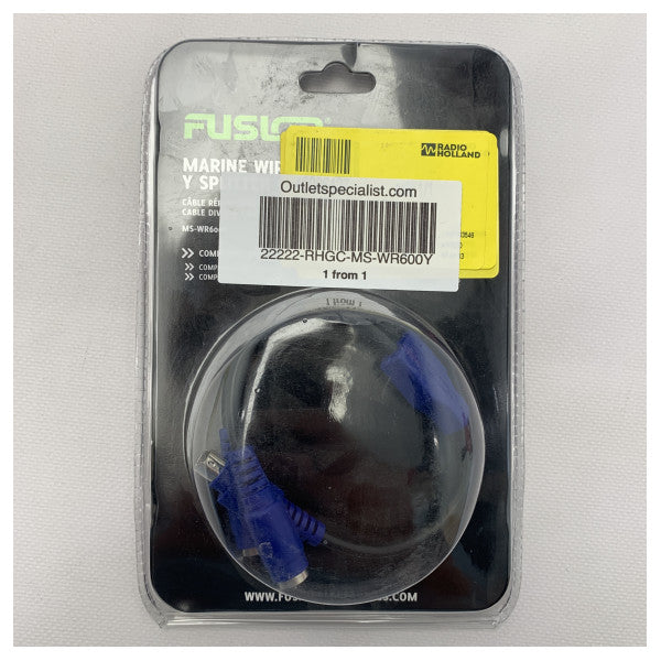 Fusion marine remote control Y-cable - MS-WR600Y