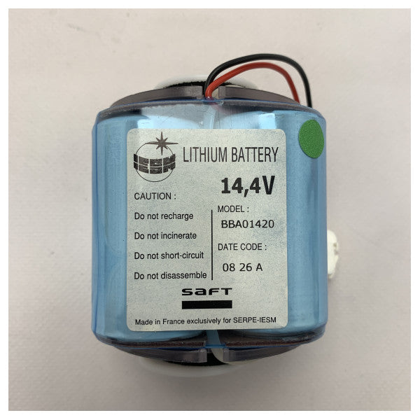 Batterie Kannad Lithium EPIRB 14.4V avec des caractéristiques de sécurité avancées pour une électricité fiable