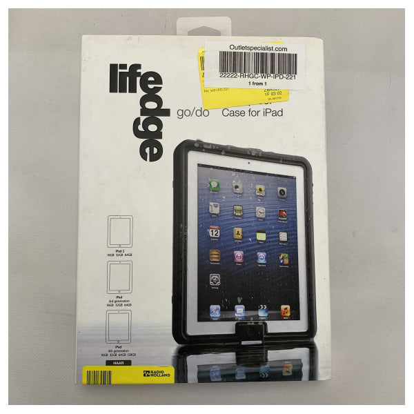 Capa para iPad à prova de água Scanstrut WP-IPD-221 Lifedge para utilizadores aventureiros - resistente a choques e duradoura