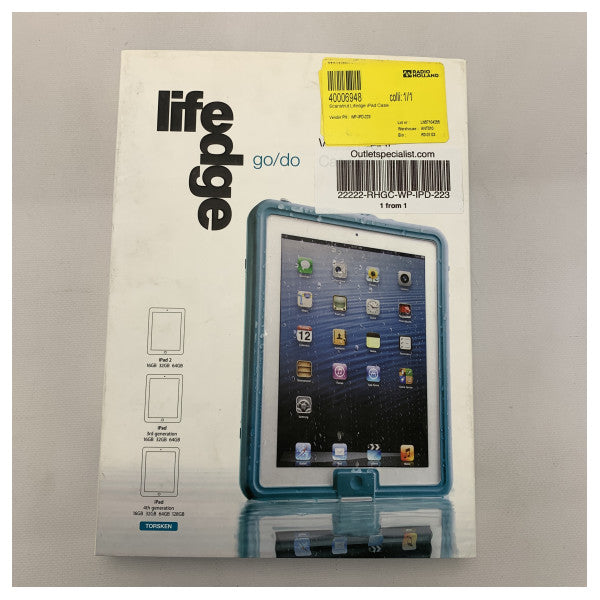 Scanstrut Lifedge waterproof iPad case grey - WP-IPD-223