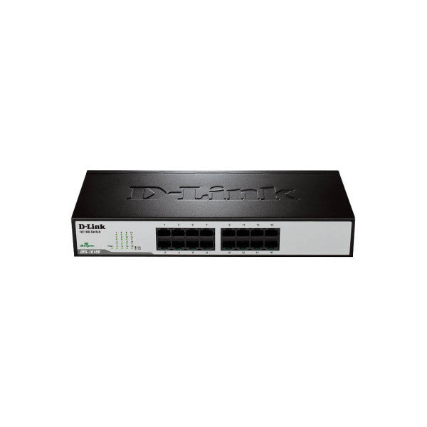 D-Link DES-1016D Network Switch-16 Puertos Gigabit Ethernet-Plug-and-Play