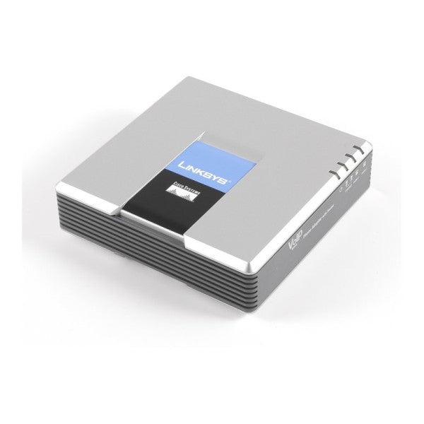 リンクシス SPA2102 VoIP アダプタ、2 ポート、クリアな音声品質