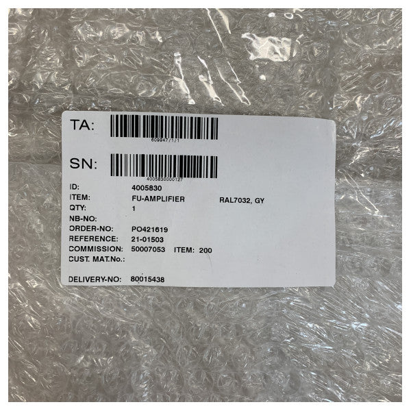 Raytheon Anschutz proportionell analog roderstyrningsförstärkare - 139-155.NG004E