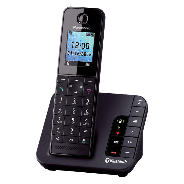 Panasonic KX -TGH260 Teléfono inalámbrico con Bluetooth - Lación de batería de 10 horas